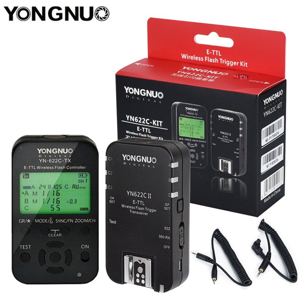 Wireless Flash Trigger 2.4G - Yongnuo YN622C-TX เครื่องส่งสัญญาณ YN622C II ตัวรับสัญญาณ