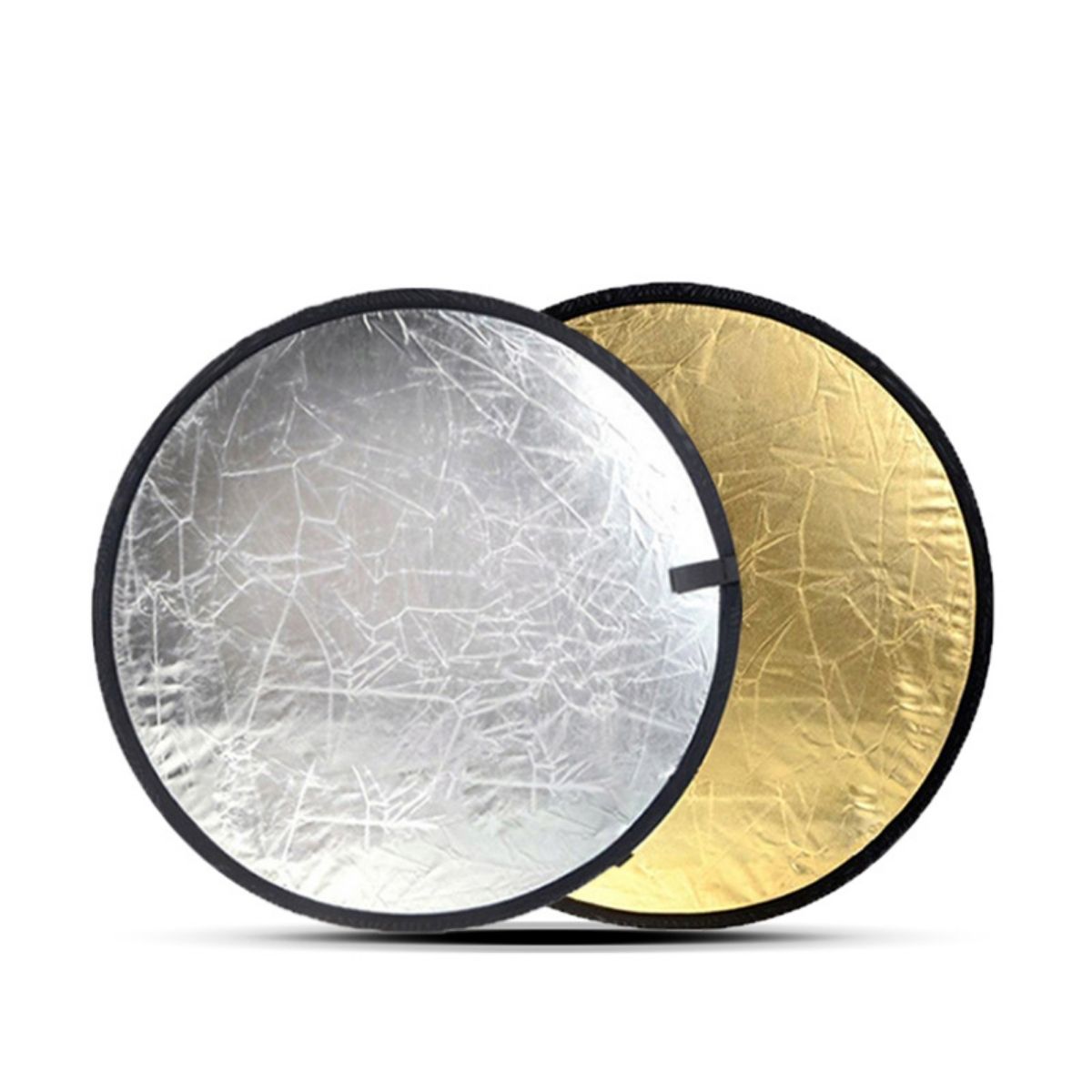 Reflector 5 In 1 110Cm - 2-in-1 โฟโต้รีเฟลกเตอร์ ฟิลไลท์ ซอฟท์ไลท์ รีเฟลกเตอร์แบบพับได้สำหรับการถ่ายภาพ แสงสตูดิโอถ่ายภาพ