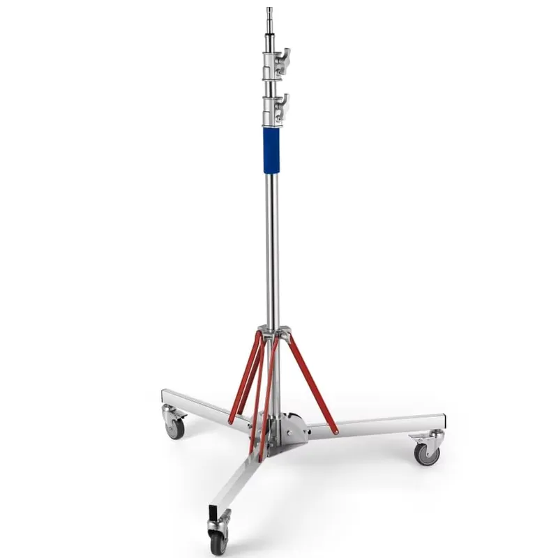 Studio Light Stand 3M Heavy Duty - ขาตั้งกล้องแบบปรับระดับได้ พร้อมล้อ แข็งแรงทนทาน ความสูง 3 เมตร