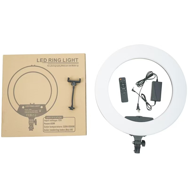 Ring Light 18 Inch Studio - ไฟวงแหวน 18 นิ้ว 96W 3200-5500K CRI