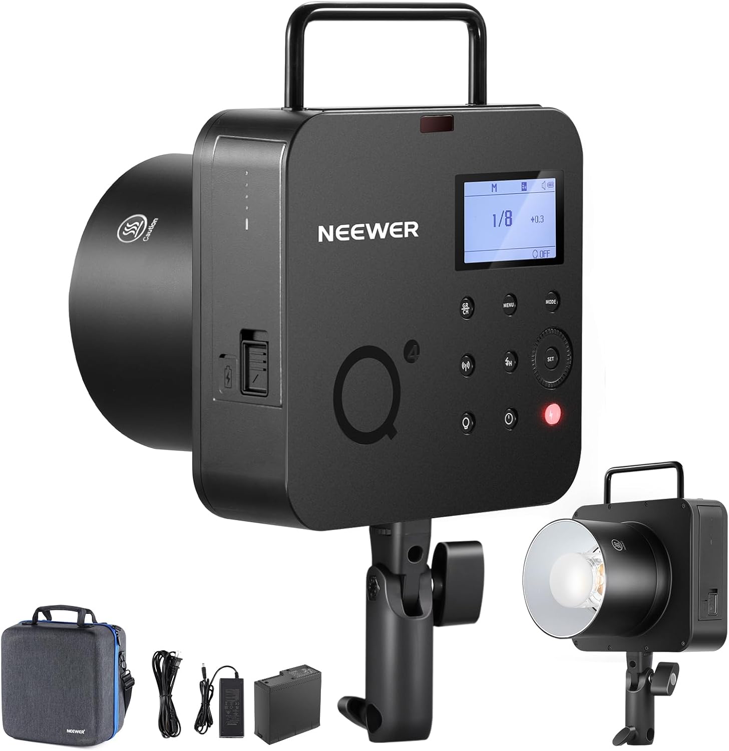 Studio Strobe Hss Ttl - NEEWER Q4 400Ws 2.4G TTL แฟลชสตูดิโอกลางแจ้ง,