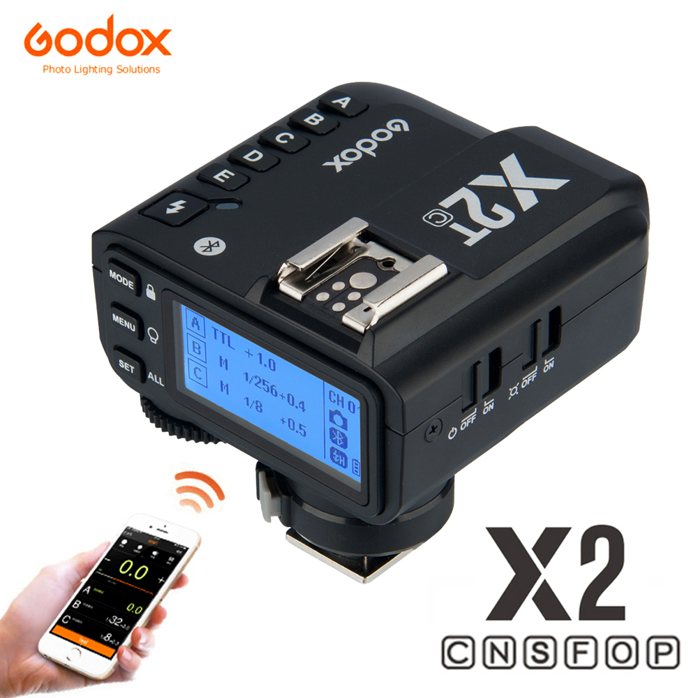 Wireless Flash Trigger 2.4G - ชุดควบคุมแฟลชไร้สาย Godox X2T 2.4G TTL HSS