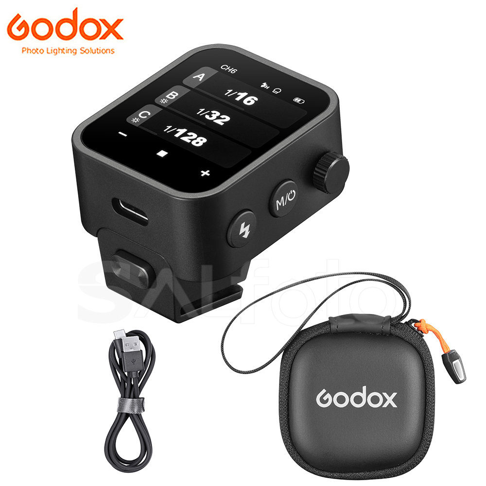 Wireless Flash Trigger 2.4G - Godox X3 Touchscreen Quick Charge 2.4G
