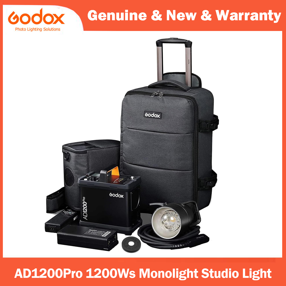 Studio Strobe Hss Ttl - ชุดไฟสตูดิโอ Godox AD1200Pro 1200Ws Monolight พร้อมระบบ