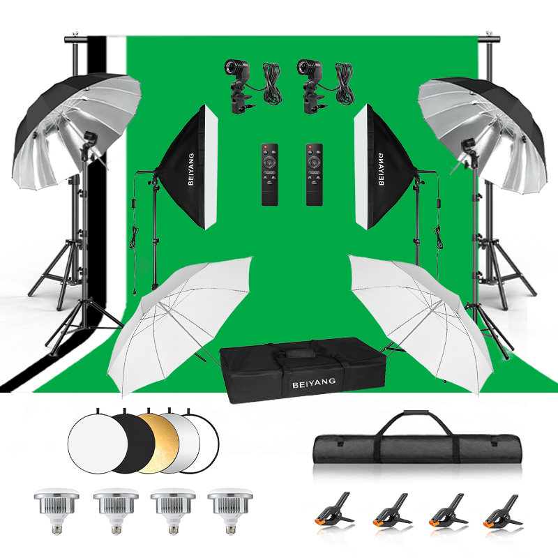 ชุดขาตั้งฉากหลังถ่ายภาพแบบปรับ - Photography Backdrop Stand Kit บทวิจารณ์และราคา