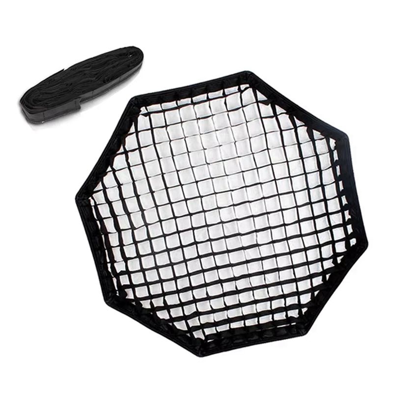 กริดซอฟต์บ็อกซ์ทรงแปดเหลี่ยมขน - Softbox 120Cm Octagon บทวิจารณ์และราคา