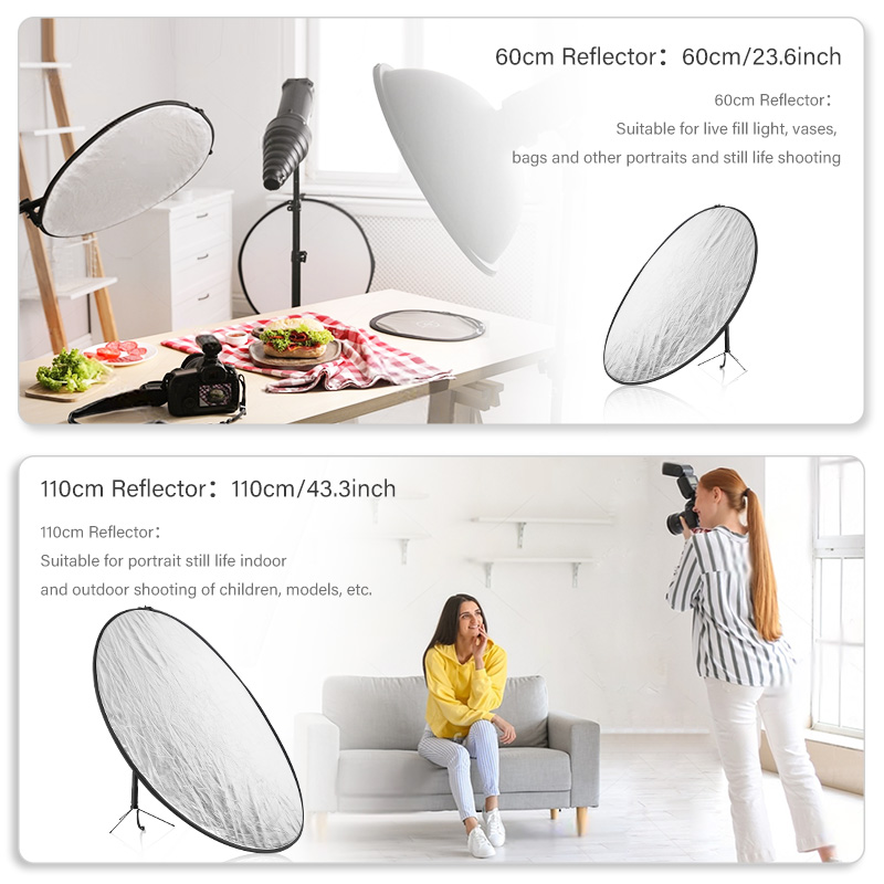 60/110Cm 5in1 Reflector ขาตั้ง - Reflector 5 In 1 110Cm บทวิจารณ์และราคา