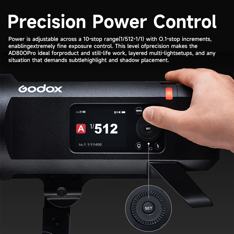 Godox AD800 Pro ไฟแฟลชสำหรับใช - Studio Strobe Hss Ttl บทวิจารณ์และราคา