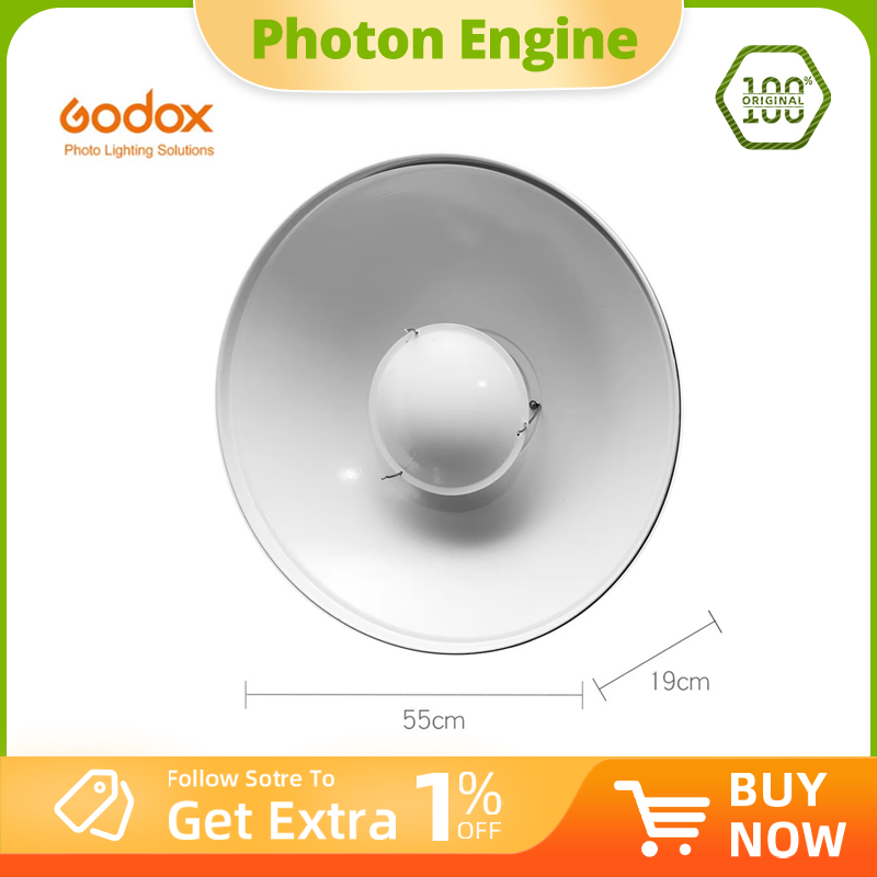 โกด็อกซ์ 55 ซม. 22 นิ้ว สตูดิโ - Beauty Dish 55Cm Studio บทวิจารณ์และราคา