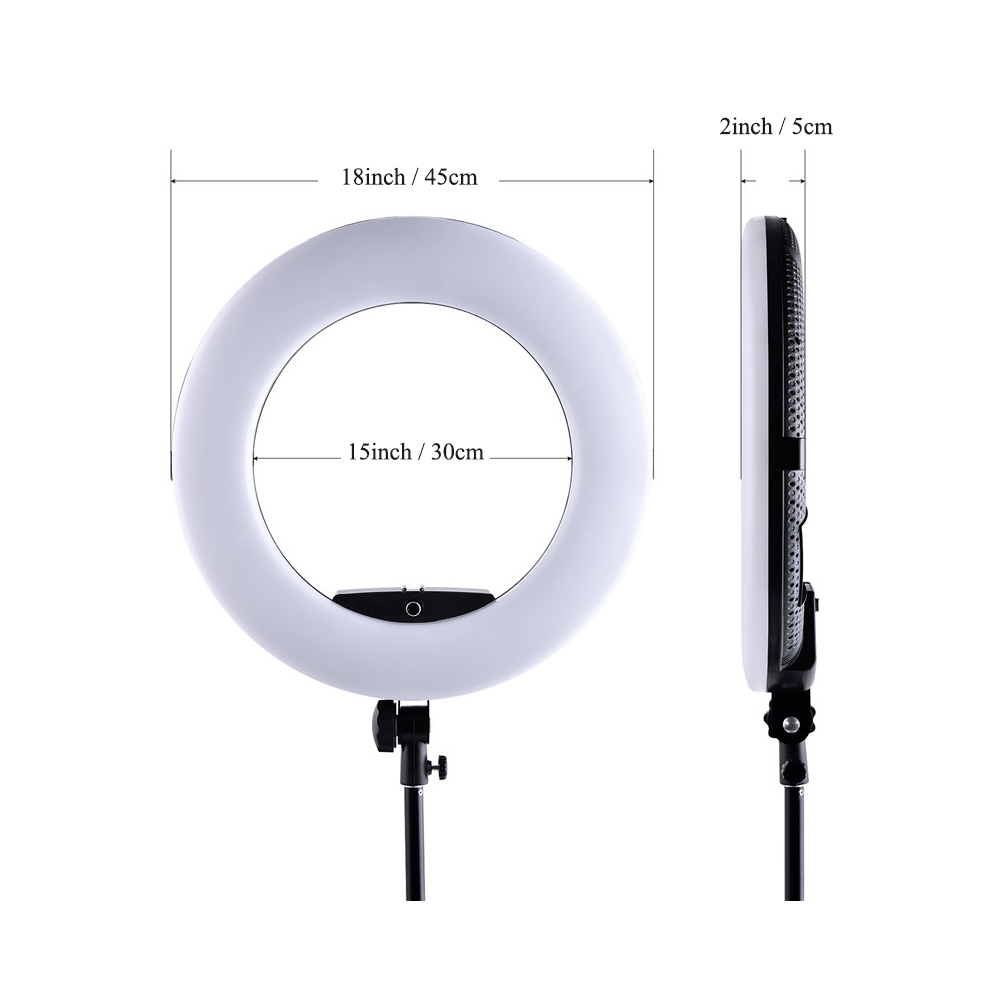 Yidoblo ไฟวงแหวน 18 นิ้ว พร้อม - Ring Light 18 Inch Studio บทวิจารณ์และราคา