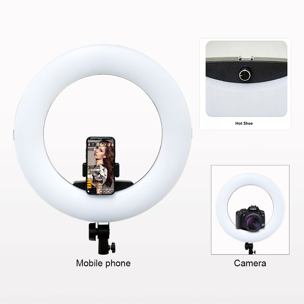 Yidoblo ไฟวงแหวน 18 นิ้ว พร้อม - Ring Light 18 Inch Studio บทวิจารณ์และราคา