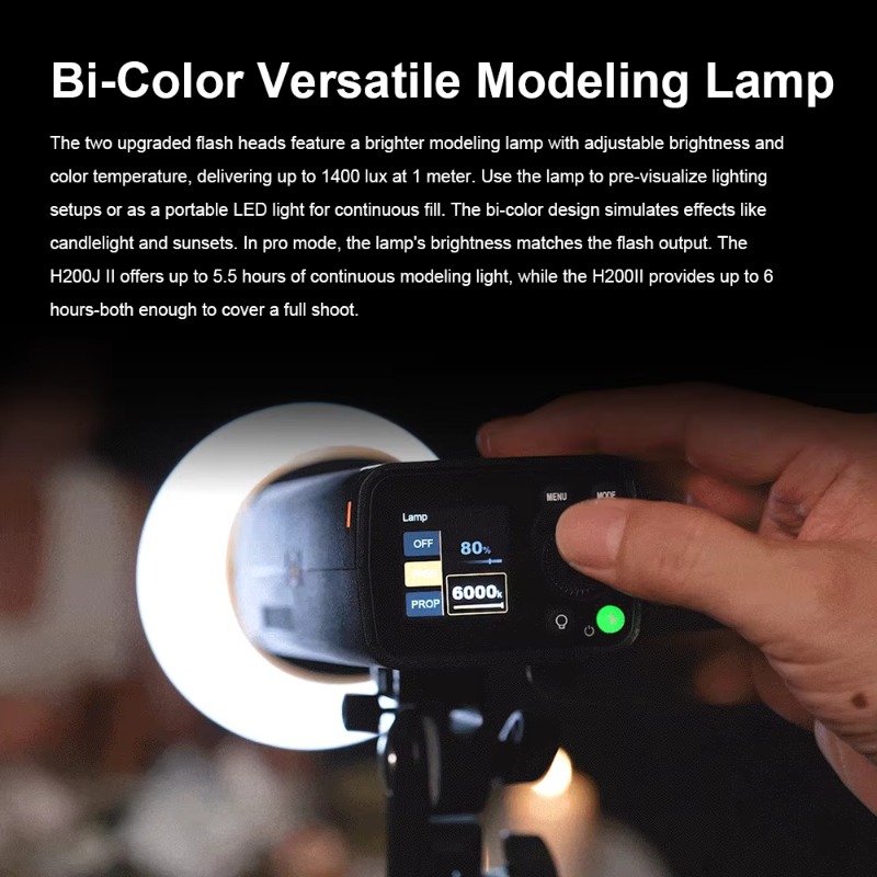 【2026】Godox AD200pro II 2.4G T - Studio Strobe Hss Ttl บทวิจารณ์และราคา