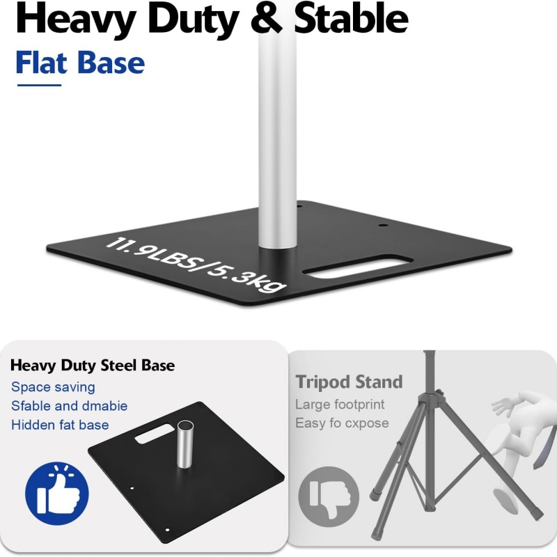 ระบบโครงเหล็กคู่สำหรับฉากหลังถ - Photography Backdrop Stand Kit บทวิจารณ์และราคา