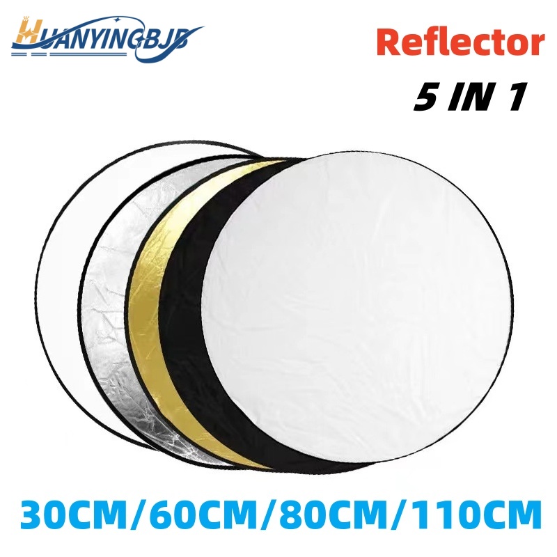 Huanyingbjb ตัวสะท้อนแสงแบบพกพ - Reflector 5 In 1 110Cm บทวิจารณ์และราคา