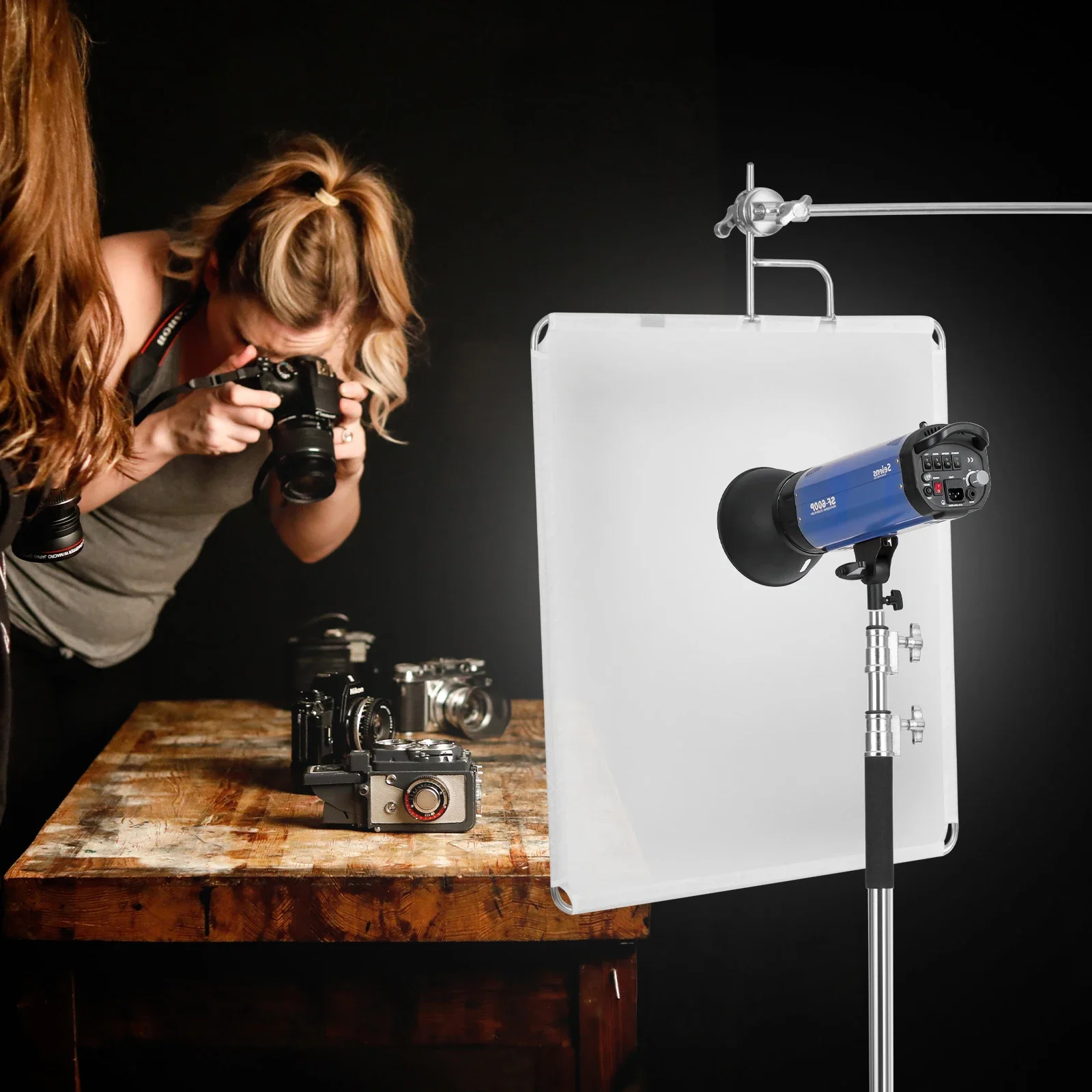 ขาตั้งไฟสตูดิโอ Selens C Stand - Studio Light Stand 3M Heavy Duty บทวิจารณ์และราคา