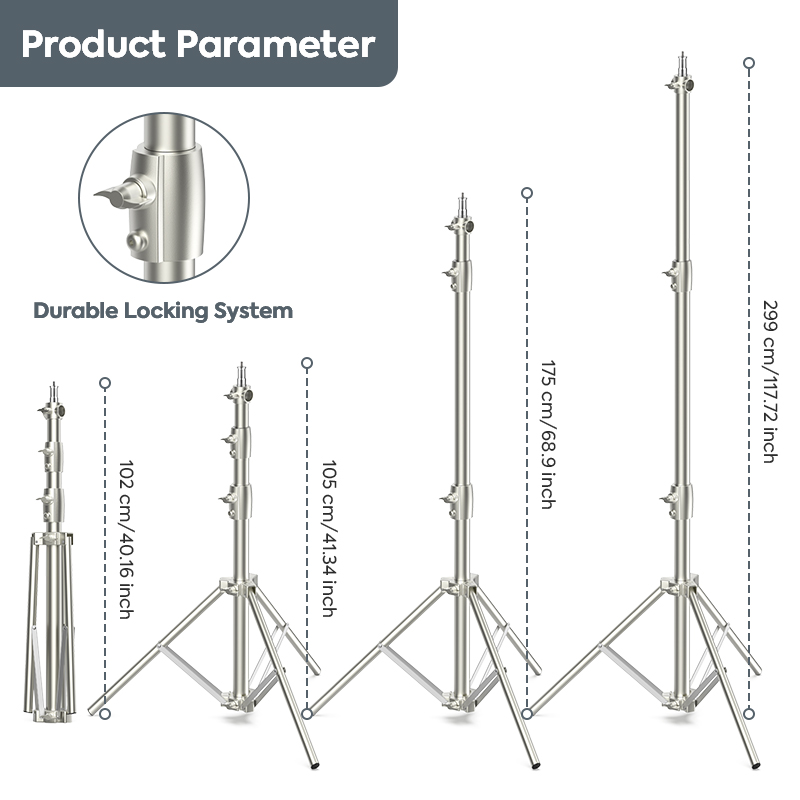 9.8ft/3m Professional Studio H - Studio Light Stand 3M Heavy Duty บทวิจารณ์และราคา