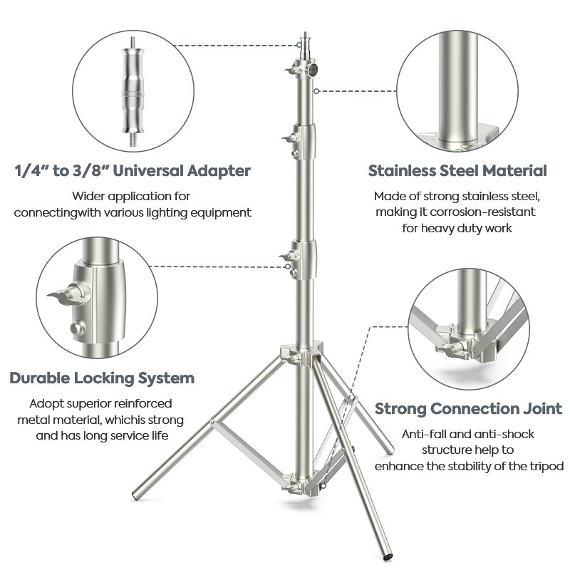 9.8ft/3m Professional Studio H - Studio Light Stand 3M Heavy Duty บทวิจารณ์และราคา