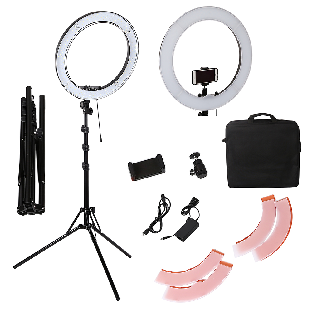 55W 18 นิ้วกล้องโทรศัพท์ LED R - Ring Light 18 Inch Studio บทวิจารณ์และราคา