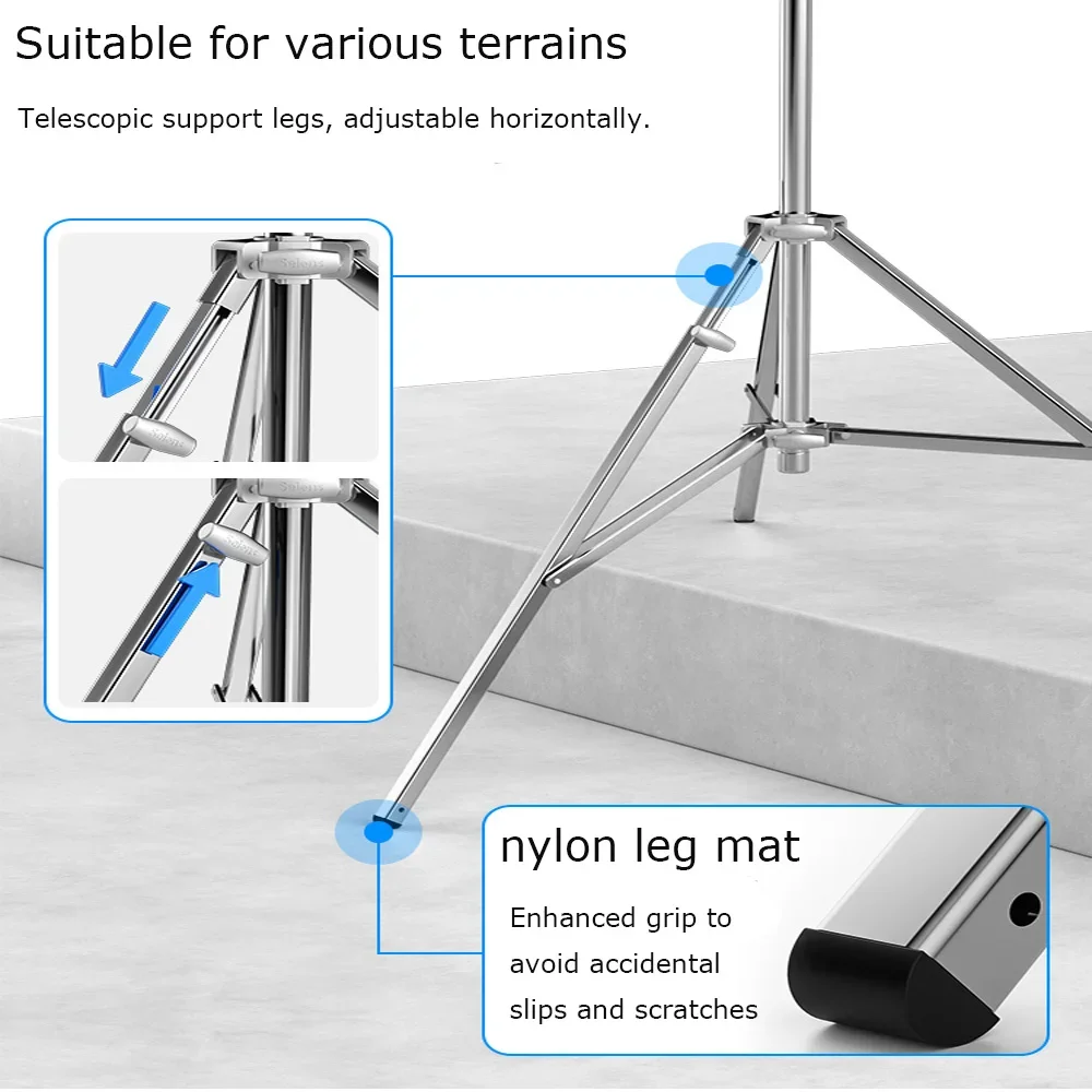 ขาตั้งกล้อง Selens 2.2/3M สำหร - Studio Light Stand 3M Heavy Duty บทวิจารณ์และราคา