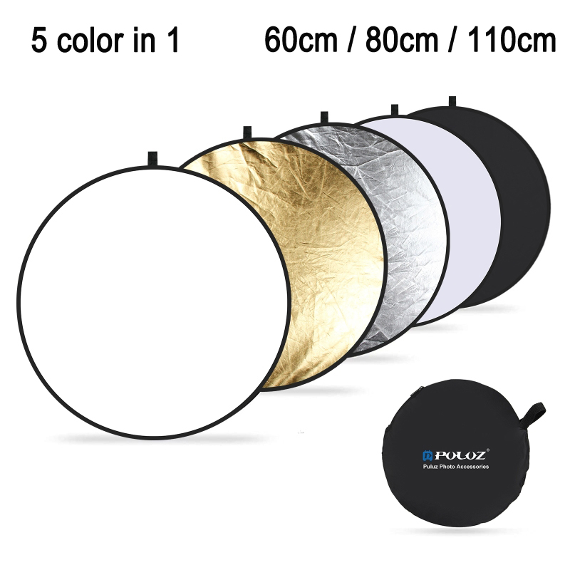 PULUZ 5 สีใน 1 การถ่ายภาพ Refl - Reflector 5 In 1 110Cm บทวิจารณ์และราคา