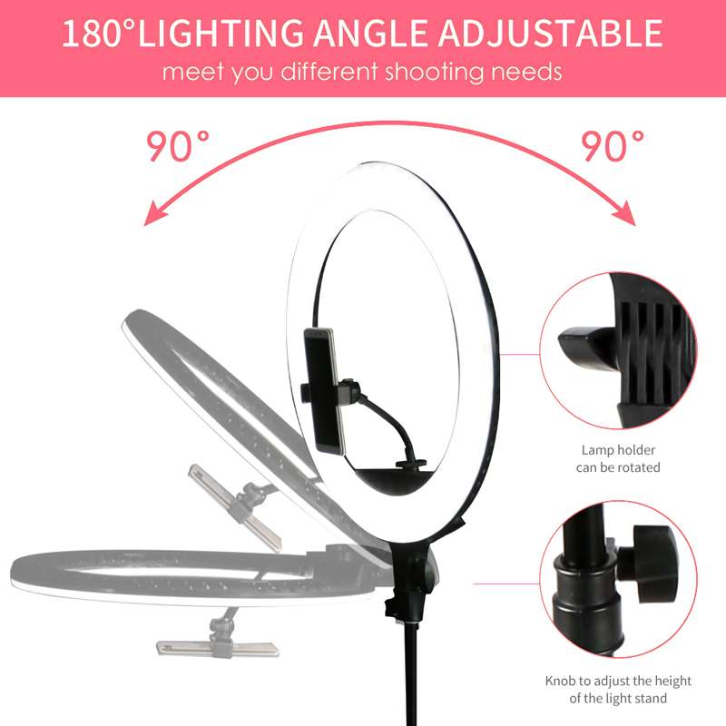 WalkingWay 18 นิ้ว LED Ring Li - Ring Light 18 Inch Studio บทวิจารณ์และราคา
