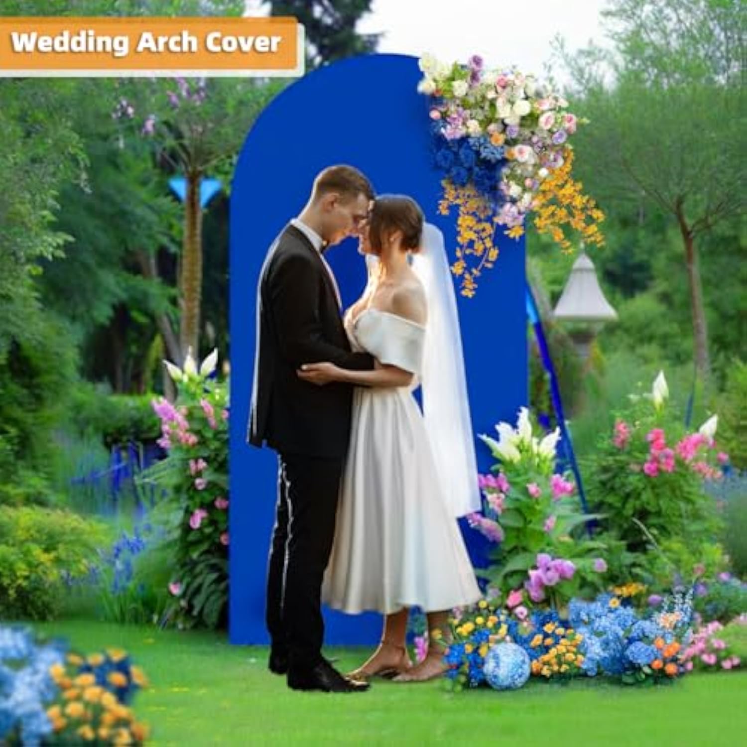 VIKAMA Blue Arch ฝาครอบบอลลูนแ - Photography Backdrop Stand Kit บทวิจารณ์และราคา