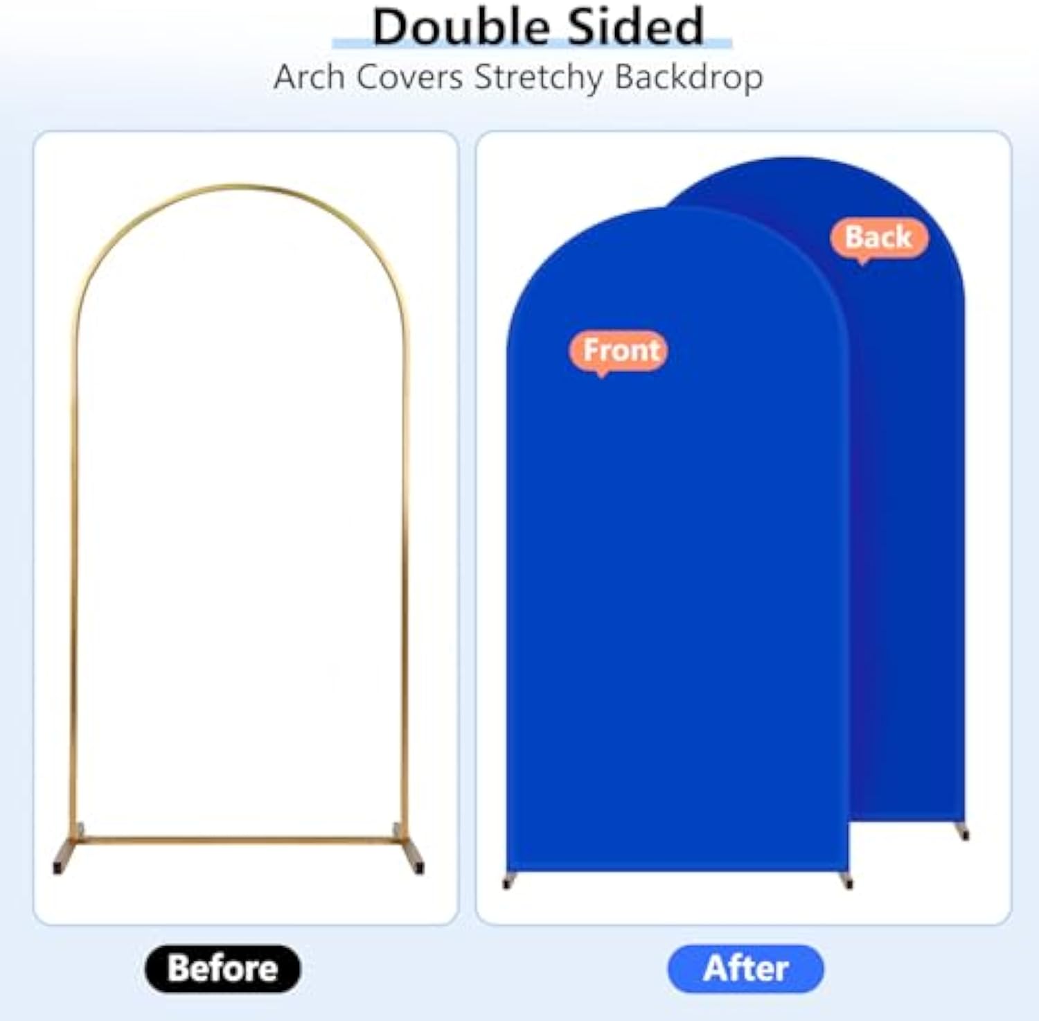 VIKAMA Blue Arch ฝาครอบบอลลูนแ - Photography Backdrop Stand Kit บทวิจารณ์และราคา