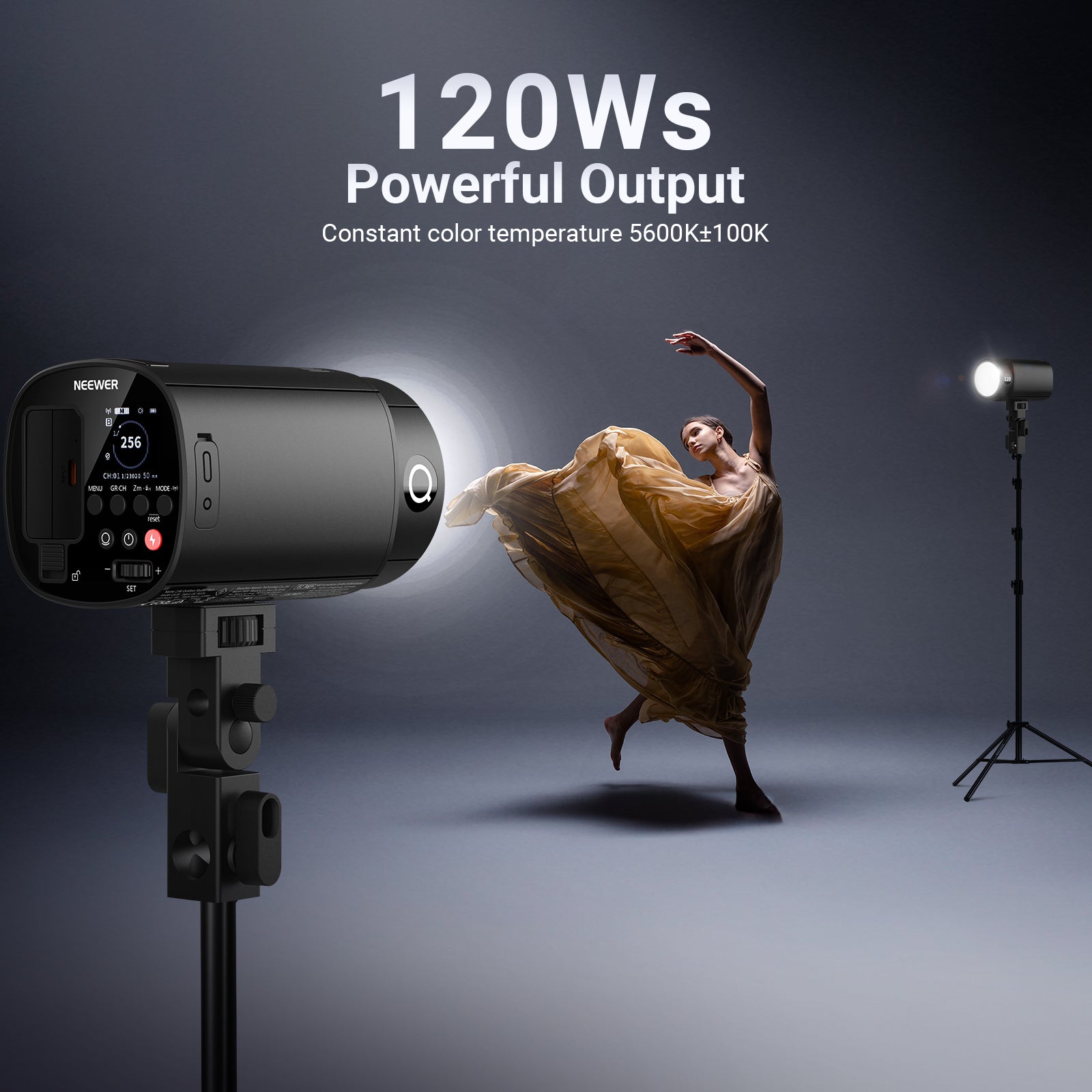 NEEWER 120Ws 2.4G TTL แฟลชสตูด - Studio Strobe Hss Ttl บทวิจารณ์และราคา