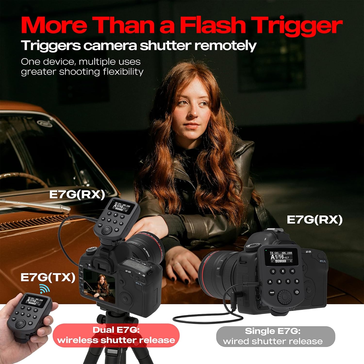 ตัวส่งสัญญาณแฟลชไร้สาย Non-TTL - Wireless Flash Trigger 2.4G บทวิจารณ์และราคา