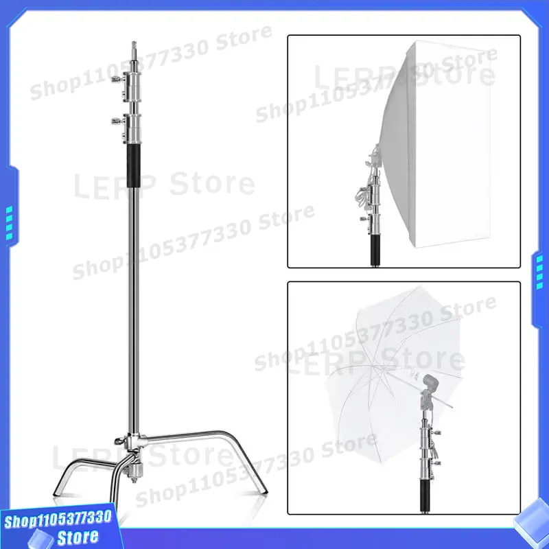 ขาตั้งไฟแบบ C Stand ขนาด 3 เมต - Studio Light Stand 3M Heavy Duty บทวิจารณ์และราคา