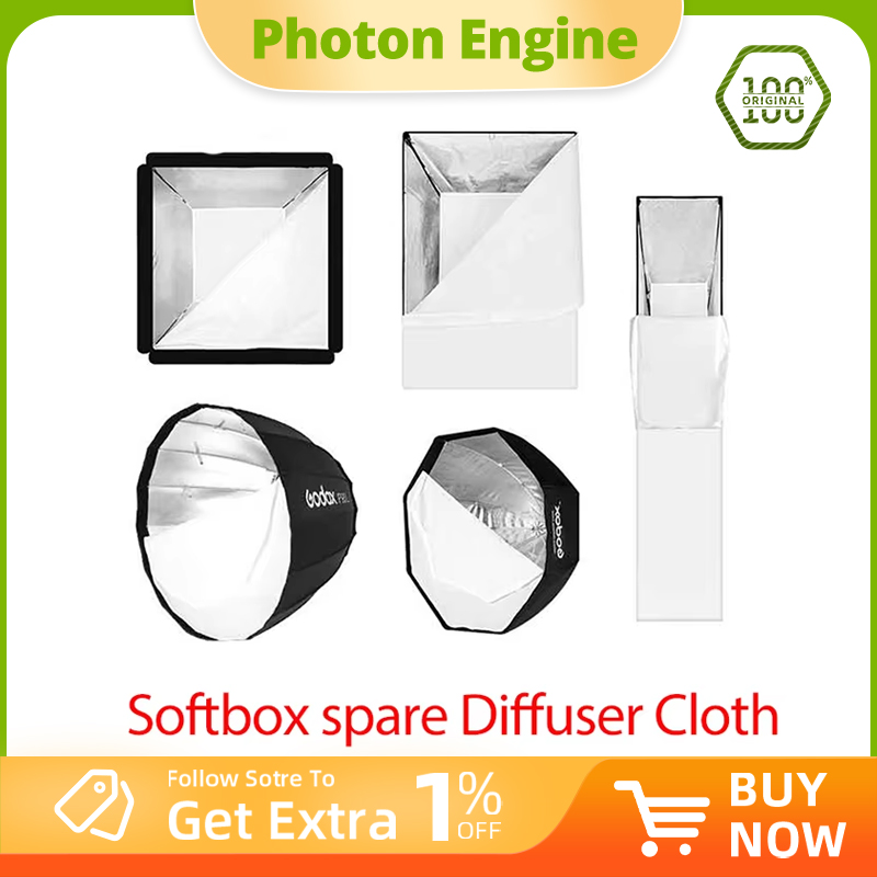 ผ้าดิฟฟิวเซอร์สำรองสำหรับซอฟต์ - Softbox 120Cm Octagon บทวิจารณ์และราคา
