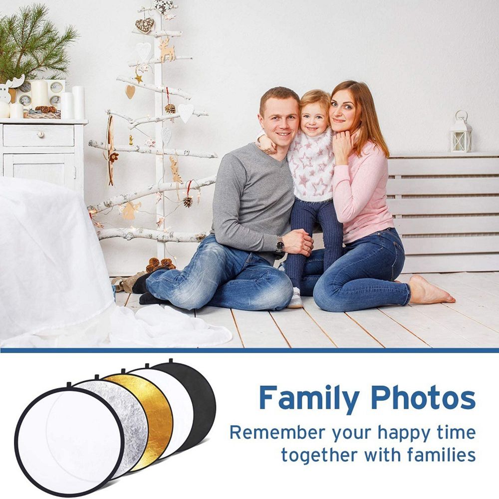 60ซม. 80ซม. 110ซม. สตูดิโอถ่าย - Reflector 5 In 1 110Cm บทวิจารณ์และราคา