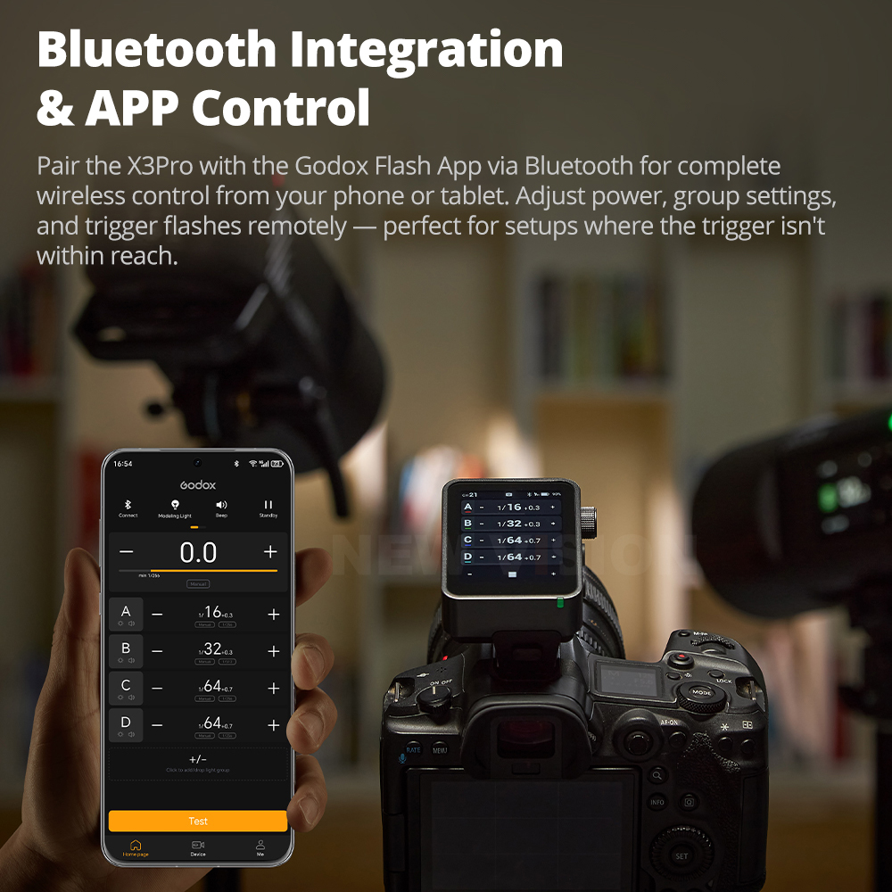 ทริกเกอร์แฟลชไร้สาย Godox X3pr - Wireless Flash Trigger 2.4G บทวิจารณ์และราคา