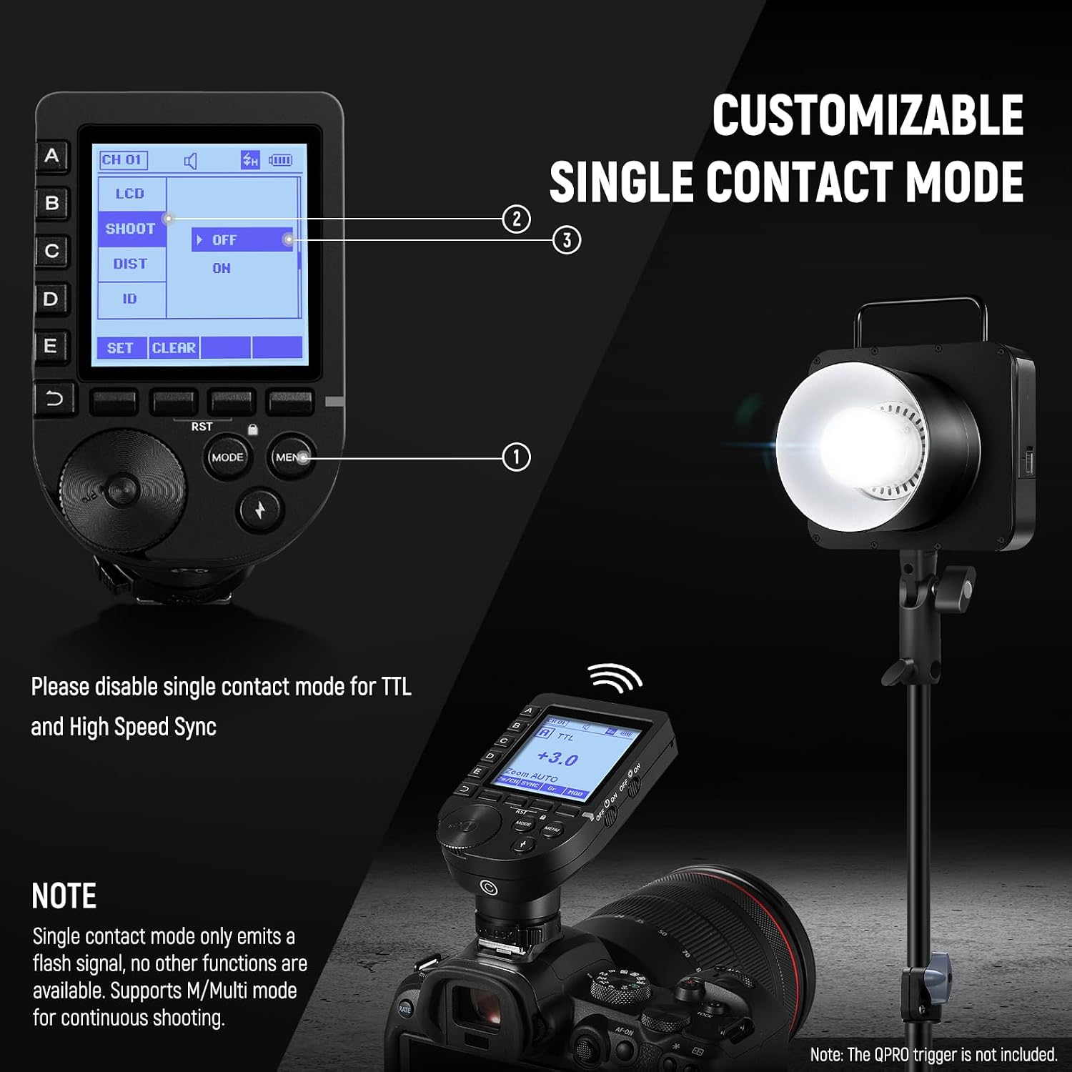NEEWER Q4 400Ws 2.4G TTL แฟลชส - Studio Strobe Hss Ttl บทวิจารณ์และราคา