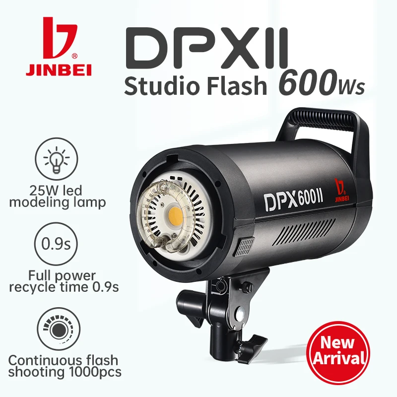 ไฟแฟลช Jinbei Dpx-600ii 600w 2 - Studio Strobe Light 600W บทวิจารณ์และราคา
