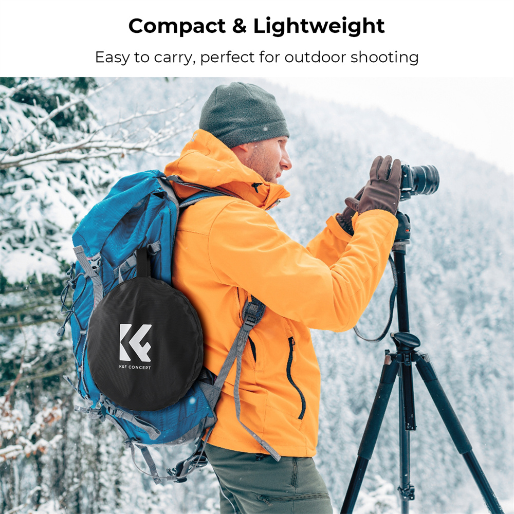 แผ่นสะท้อนแสง K&F CONCEPT 5-in - Reflector 5 In 1 110Cm บทวิจารณ์และราคา