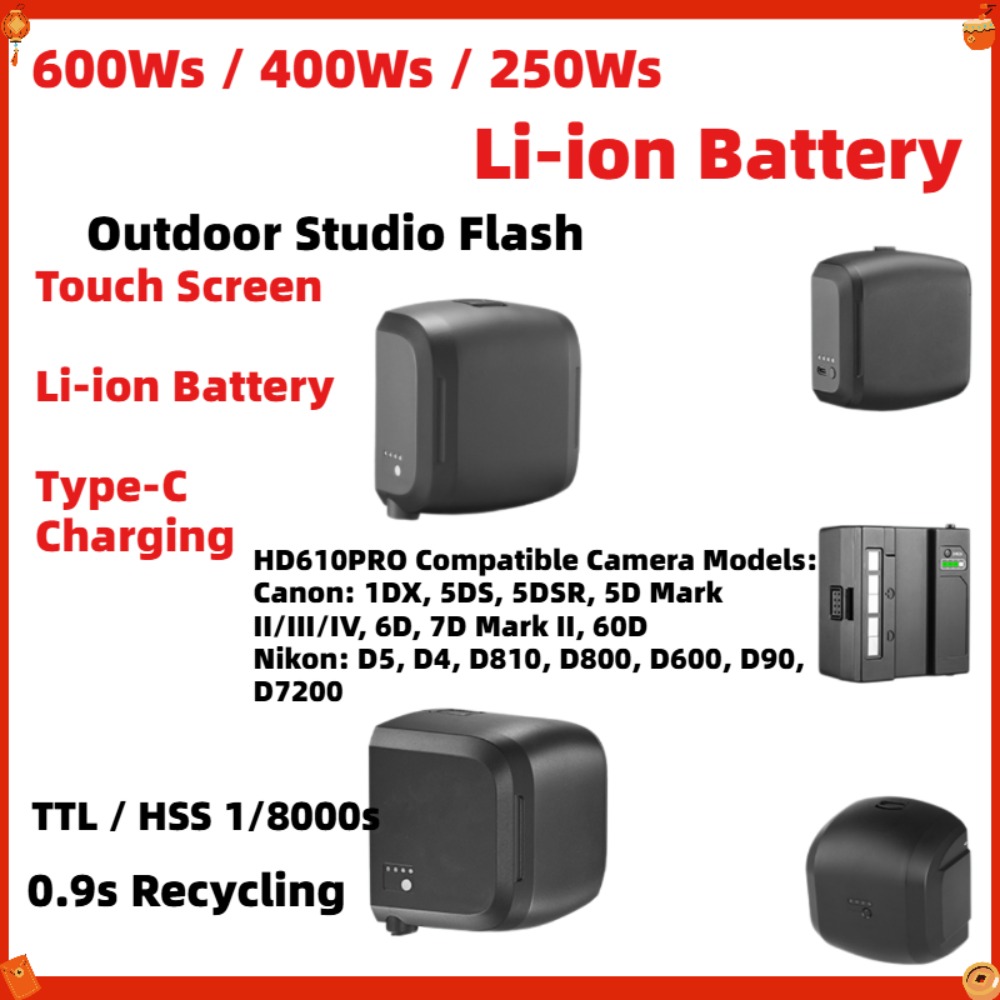 สำหรับ JINBEI HD250/400/600MAX - Studio Strobe Hss Ttl บทวิจารณ์และราคา