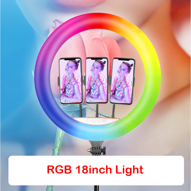 ไฟวงแหวน RGB ขนาด 18 นิ้ว ชาร์ - Ring Light 18 Inch Studio บทวิจารณ์และราคา
