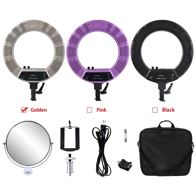 ไฟวงแหวนปรับได้ขนาด 18 นิ้ว 55 - Ring Light 18 Inch Studio บทวิจารณ์และราคา