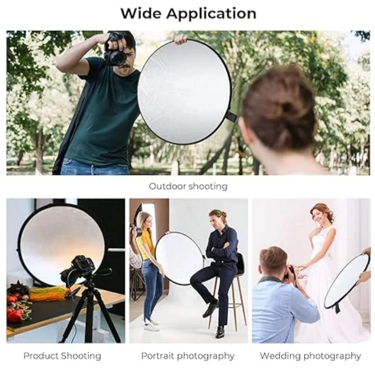 Gainvane ตัวสะท้อนแสงแบบพกพา5  - Reflector 5 In 1 110Cm บทวิจารณ์และราคา