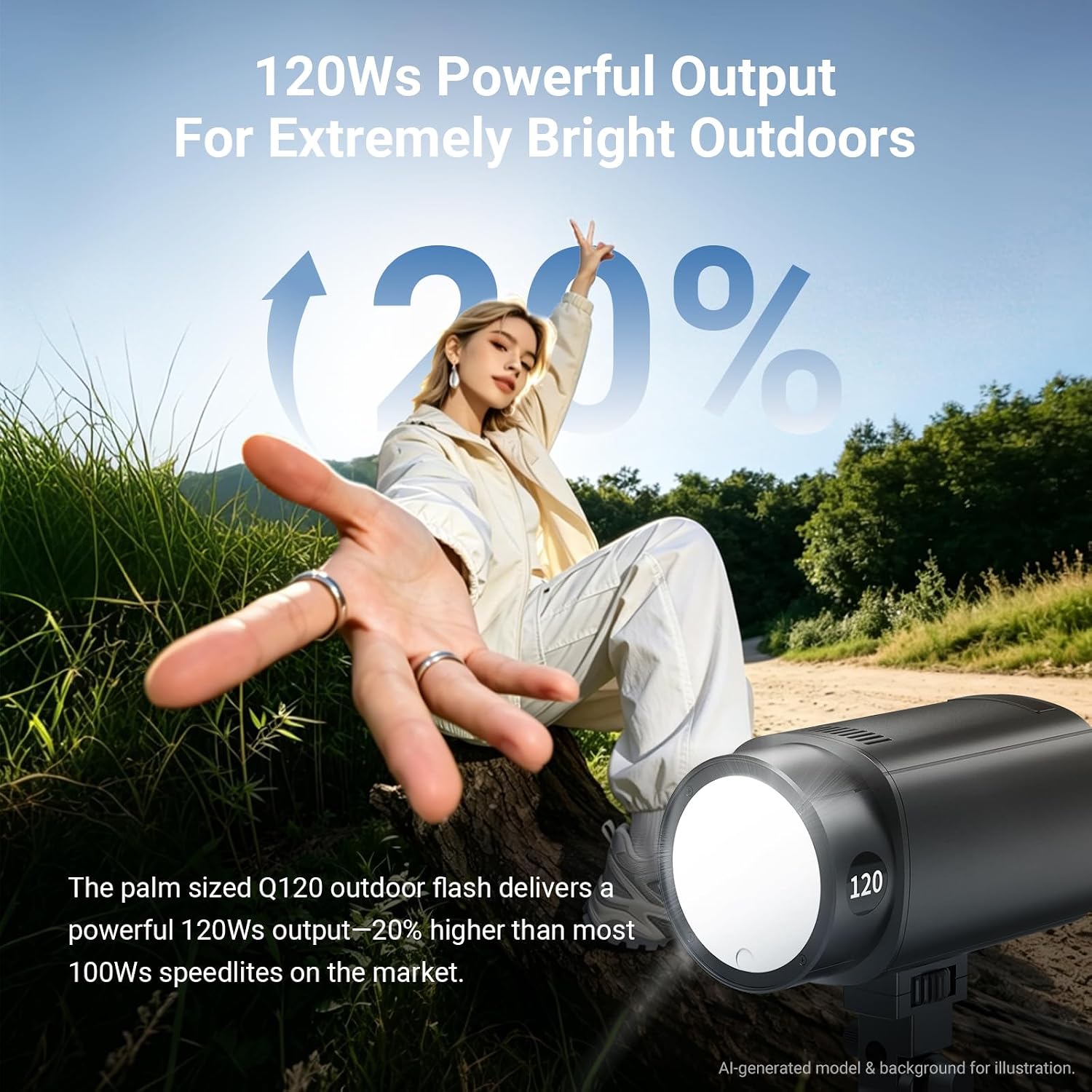 NEEWER Q120 120Ws 2.4G TTL แฟล - Studio Strobe Hss Ttl บทวิจารณ์และราคา