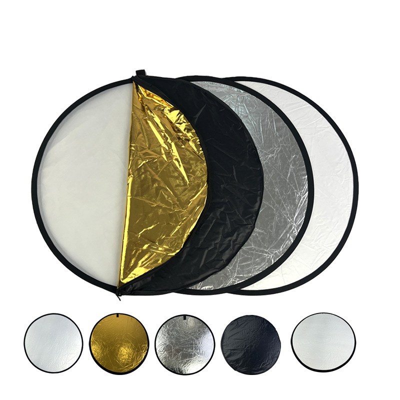 ชุดแผ่นสะท้อนแสงสำหรับถ่ายภาพ, - Reflector 5 In 1 110Cm บทวิจารณ์และราคา