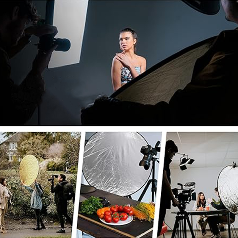ชุดแผ่นสะท้อนแสงสำหรับถ่ายภาพ, - Reflector 5 In 1 110Cm บทวิจารณ์และราคา