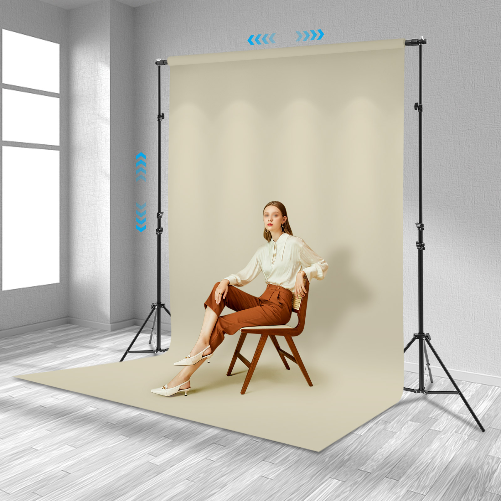 ชุดขาตั้งฉากหลังถ่ายภาพ, ระบบร - Photography Backdrop Stand Kit บทวิจารณ์และราคา