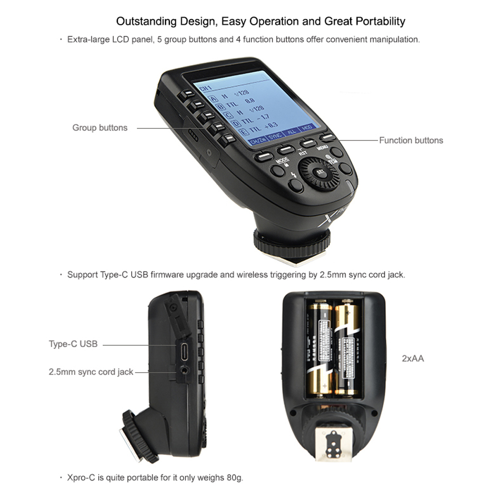 ตัวกระตุ้นแฟลชไร้สาย 2.4G ระบบ - Wireless Flash Trigger 2.4G บทวิจารณ์และราคา