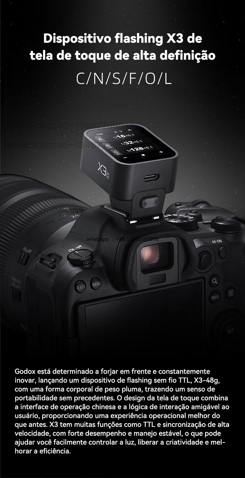 Godox X3 TTL HSS 2.4G ตัวส่งสั - Wireless Flash Trigger 2.4G บทวิจารณ์และราคา