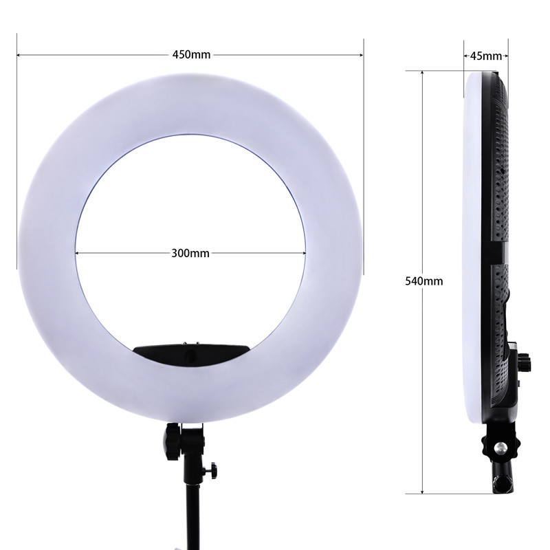 Professional RGB แหวนไฟ45ซม.แห - Ring Light 18 Inch Studio บทวิจารณ์และราคา