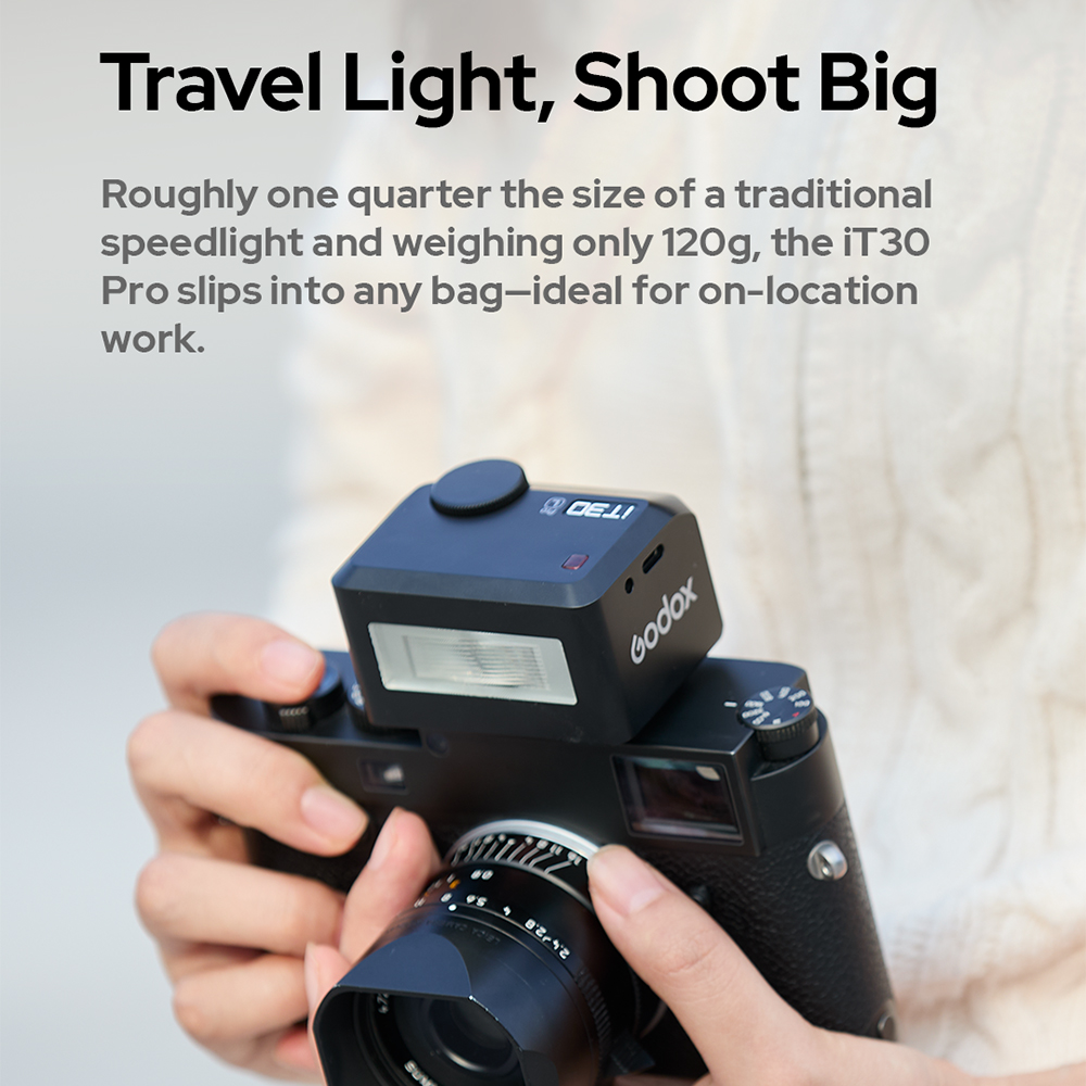 แฟลช Godox IT30Pro L Mini Flas - Wireless Flash Trigger 2.4G บทวิจารณ์และราคา